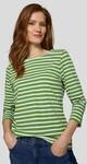 3/4-Arm-Shirt RABE, Damen, Gr. 38, gr&uuml;n (farn), Jersey, Obermaterial: 92% Baumwolle,