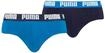 Slip PUMA "PUMA MEN EVERYDAY BRIEFS", Herren, Gr. S, blau (blau, navy), Jersey,