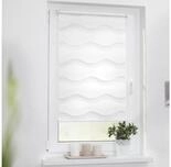 Doppelrollo Welle Klemmfix, ohne Bohren, LICHTBLICK ORIGINAL, halbtransparent, mit