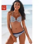 Venice Beach Push-Up-Bikini-Top Summer, mit wattierten Cups wei&szlig; 34