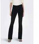ONLY Bootcut-Jeans ONLBLUSH MID FLARED DNM TAI1099 NOOS schwarz S (36)