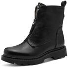 Tamaris Stiefelette, Blockabsatz, Boots mit Front- und Innenrei&szlig;verschluss