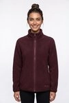 Jack Wolfskin Fleecejacke HIGH CURL JKT W mit durchgehendem Rei&szlig;verschluss, aus
