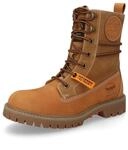 Schn&uuml;rstiefel DOCKERS BY GERLI, Damen, Gr. 37, golden, tan, Nubukleder, Schuhe