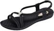 Sandalette SIEBI`S, Damen, Gr. 37, schwarz, Synthetik, Schuhe Sandalette
