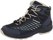 Wanderschuh LOWA "ZIRROX II GORE-TEX MID JR", Jungen, Gr. 34, blau (navy, dune),