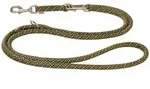 Wolters Hundeleine F&uuml;hrleine Everest extra-lang olive/schwarz schwarz Ma&szlig;e:...
