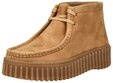 Clarks Clarks Stiefelette Nubukleder Plateaustiefelette