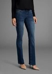 Arizona Bootcut-Jeans mit Keileins&auml;tzen ausgestellte Beinform, niedrige...