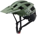 Fahrradhelm CRATONI "MTB - Fahrradhelm AllSet Pro khaki/schwarz matt" Gr. 1, gr&uuml;n,