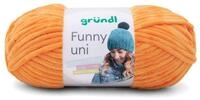 Gr&uuml;ndl Funny Chenille Wolle uni einfarbig zum Stricken H&auml;keln, Chenillegarn