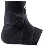 Bauerfeind Fu&szlig;gelenkbandage Sports Ankle Support, schwarz, rechts schwarz XXL