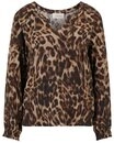 Cartoon Langarmbluse Bluse Kurz 1/1 Arm Brown/Camel