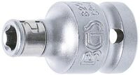 BGS technic Bithalter BGS Bit-Adapter mit Haltekugel Innenvierkant 12,5 mm
