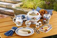 Geschirr-Set SELTMANN WEIDEN "Wei&szlig;wurst-Set Compact Bayern 8er Set bunt", bunt, 8,