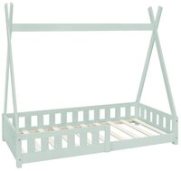 ML-DESIGN Spielbett Hausbett Tipi Zeltbett inkl. Lattenrost Bodenbett Kinder