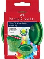 Faber-Castell Wasserfarbe Faber-Castell Wasserbecher Clic&Go gr&uuml;n marble