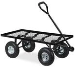 relaxdays Bollerwagen Flacher Handwagen (1-tlg)