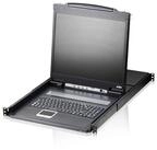Aten CL1308N - KVM-Konsole mit KVM-Switch - 8 Anschl&uuml;sse - PS/2, USB - 48.3 PC