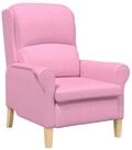 vidaXL Sessel 76 x 94 x 102 cm Sessel Wohnzimmer Polstersessel Relaxsessel rosa