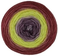 LANA GROSSA Merino Lace Aquarell H&auml;kelwolle, 800 m