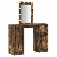 vidaXL Schminktisch Schminktisch Braun 102 x 33 x 135 cm Holzwerkstoff (1-St)