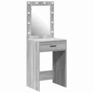 vidaXL Schminktisch Schminktisch Graues Sonoma 50 x 41 x 135 cm Holzwerkstoff...