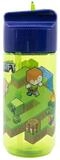 Storline Trinkflasche Minecraft 430&nbsp;ml mit Klappdeckel f&uuml;r Kinder und Fans