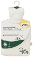 GR&Uuml;NSPECHT W&auml;rmflasche Naturkautschuk - Kinderw&auml;rmflasche mit Bio-Bezug klein