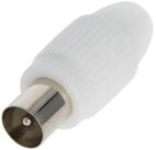 Goobay Goobay Koax-Stecker mit Schraubbefestigung - schraubbarer Koax-Stecke