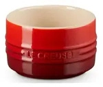 LE CREUSET Backform stapelbares F&ouml;rmchen kirschrot 8cm bunt|rot