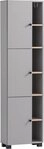 welltime Hochschrank Lugo, Hochschrank, Made in Germany, B: 45 cm Solide...