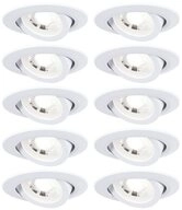 Paulmann Einbauleuchte Paulmann 99995 Einbauleuchte LED 4.8 W Wei&szlig;