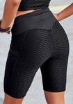 vivance active Radlerhose mit Wabendesgin und zwei Taschen