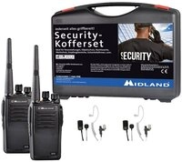 Midland Walkie Talkie Midland G15 Pro NC PMR 2er Security-Koffer inkl. MA 31-M