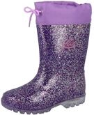 Gummistiefel LICO "Stiefel Powerlight W Blinky", M&auml;dchen, Gr. 21, lila, Synthetik,