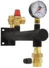 Caleffi Absperrventil Gef&auml;&szlig;anschlu&szlig;gruppe Dag komplett Einsetzbar bis 20kW