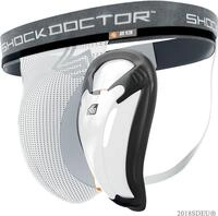 Shock Doctor Armschoner Suspensorium WHITE