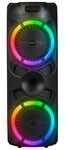 Denver BPS-459 Bluetooth-Lautsprecher (2x200W &middot; 2x 8 Zoll Woofer &middot; RGB LED...