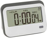 TFA Dostmann Intervall-Timer Timer mit Stoppuhr und Wecker bis 23 h/59 min /59 s