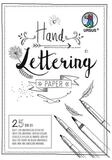 Ursus - Ludwig B&auml;hr Bastelkartonpapier URSUS Handlettering Paper wei&szlig; DIN A4