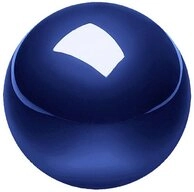 Perixx PERIPRO-303 - 34 mm Trackball - Gl&auml;nzend - - Kompatibel 18025 M&auml;use