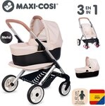 Smoby Kombi-Puppenwagen Maxi-Cosi Puppenwagen 3-in-1, Made in Europe