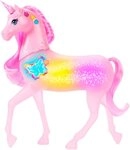 Barbie Spielfigur Magisches Zaubereinhorn, mit Licht und Sound