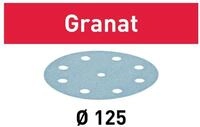 FESTOOL Schleifscheibe Festool Schleifmittel Granat D125 P500 GR/50 - 578356