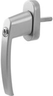 Olympia T&uuml;rriegel Olympia 5986 Fenstergriff abschlie&szlig;bar Silber
