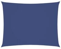 vidaXL Sonnensegel Sonnensegel Oxford-Gewebe Rechteckig 3x6 m Blau, (1-tlg)