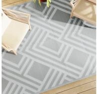 vidaXL Outdoorteppich vidaXL Outdoor-Teppich ARAKIL Grau 190x290 cm PP