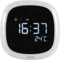 Hama Wecker Hama 185862 DW Bora Bora Uhren/Wecker Weiss