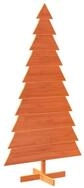 vidaXL K&uuml;nstlicher Weihnachtsbaum Weihnachtsbaum zum Schm&uuml;cken Wachsbraun...